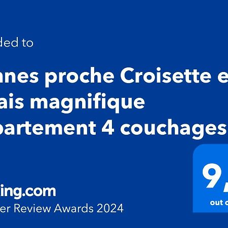 Cannes Proche Croisette Et Palais Magnifique Appartement 4 Couchages Dış mekan fotoğraf